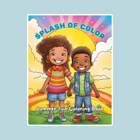 (Printable) Splash of Color: Summer Fun Coloring Book