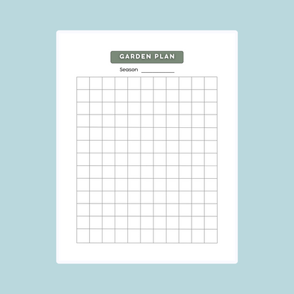 (Printable) Gardener's Journal: Planner & Care Sheets