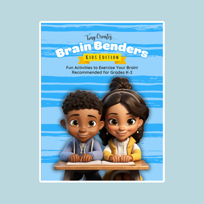 (Printable) TinyCreates... Brain Benders: Kids Edition