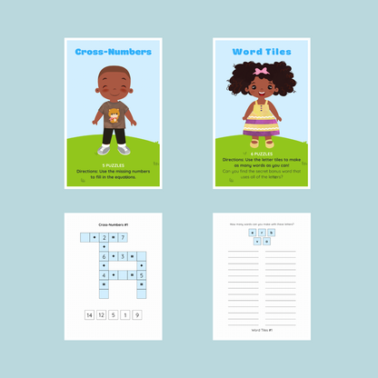 (Printable) TinyCreates... Brain Benders: Kids Edition